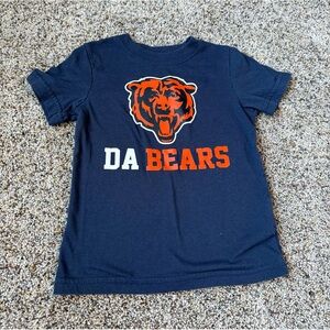 NFL Team Apparel Toddler Chicago Bears “Da Bears” Short Sleeve Shirt - Size 2T